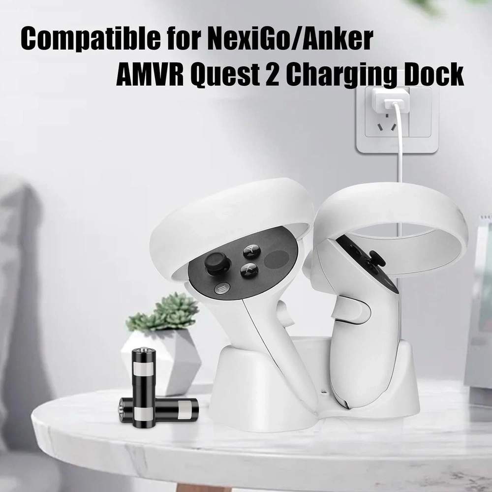 Rechargeable Controller Battery Compatible for Oculus Quest 2 Controller