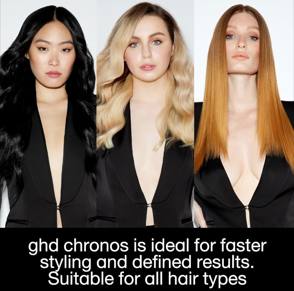 GHD Chronos Professional HD Motion-Responsive 1" Styler - White