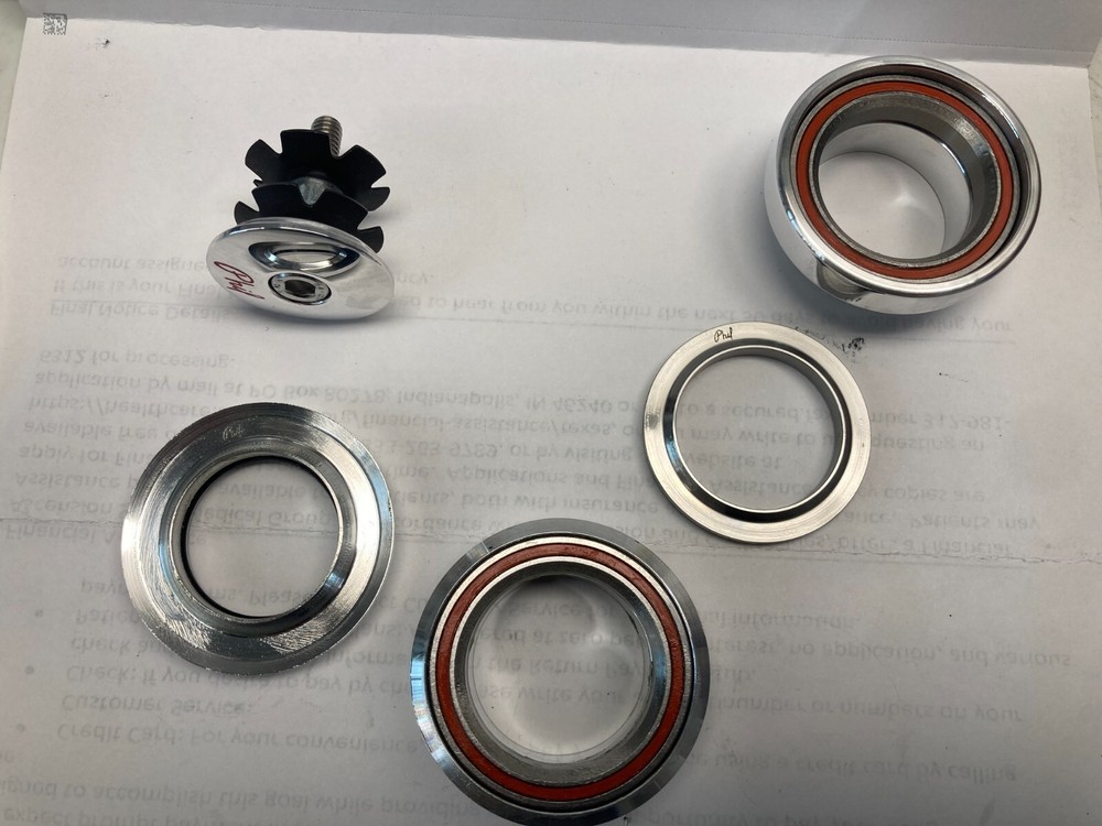 Phil Wood 1-1/8" Headset Silver