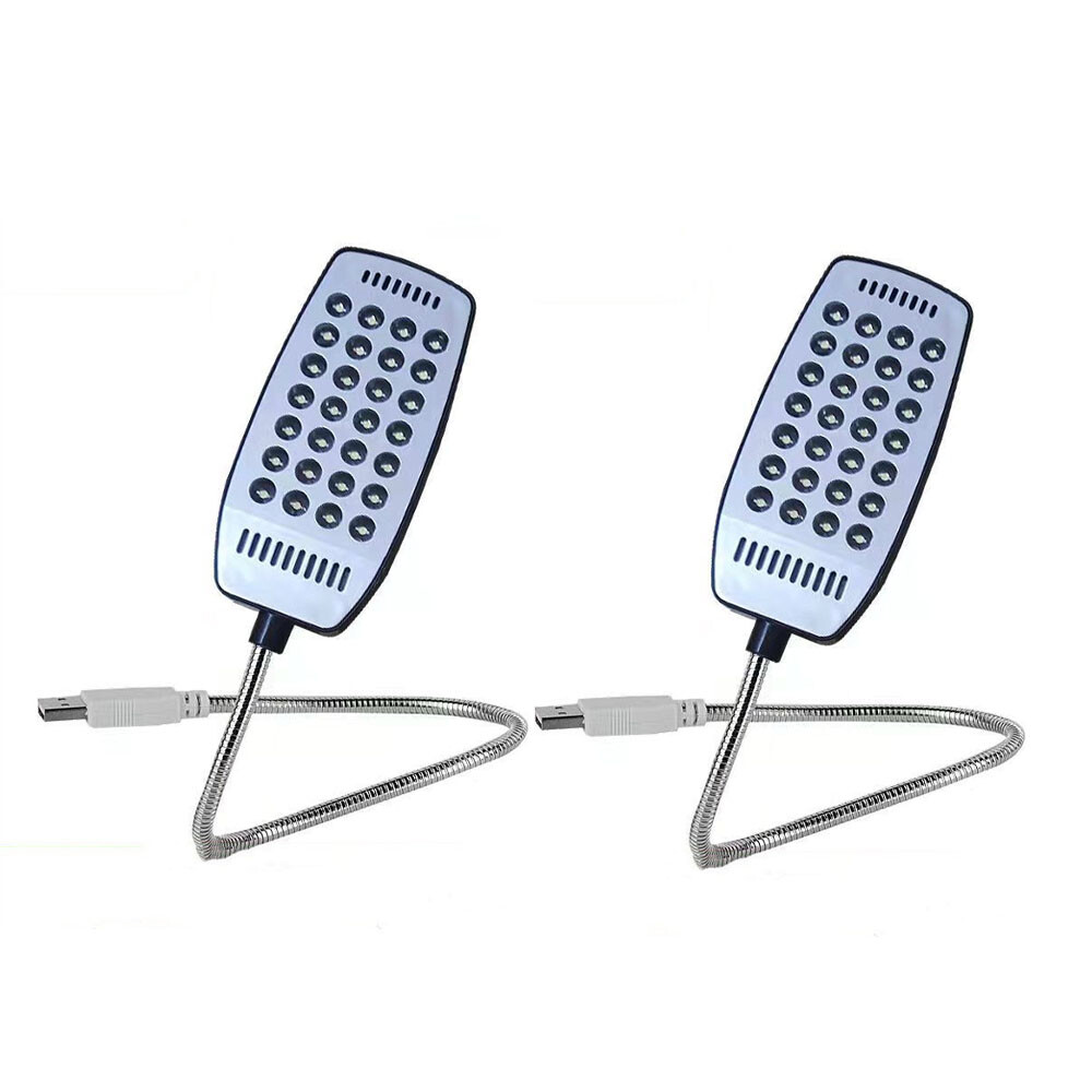 2/4X Flexible 28LED USB Light Lamp For Laptop PC Computer Notebook Reading Light