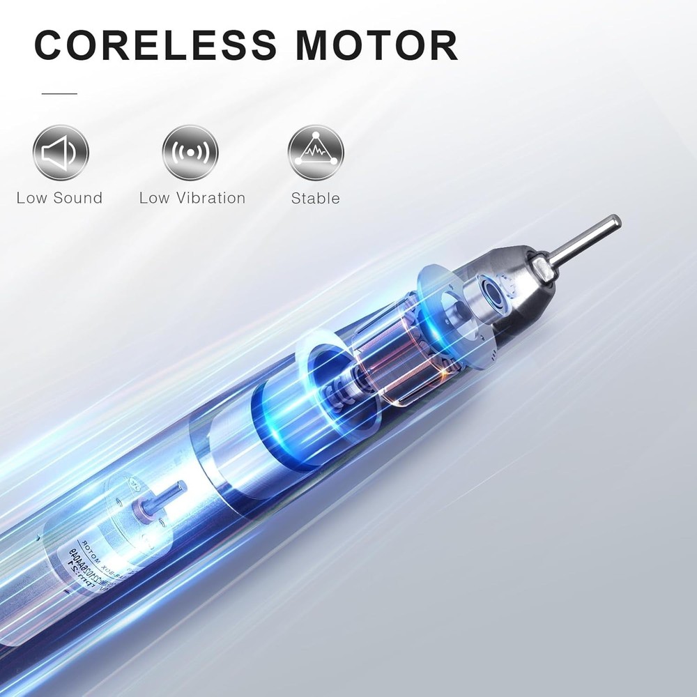 Precision Handpiece for TP301 Coreless Nail Drill