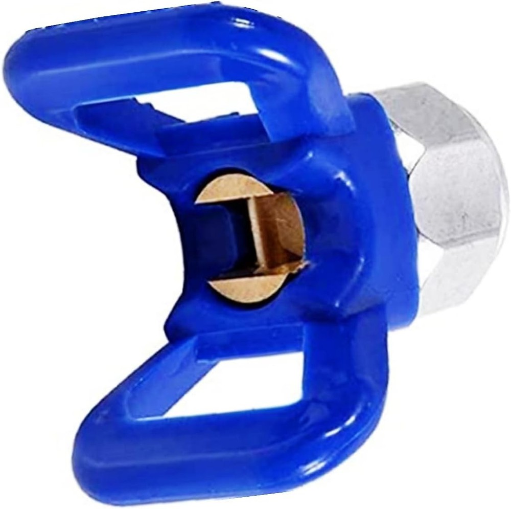 246215 Blue X 7/8" Thread HandTite Tip Guard Base Replace for Airless