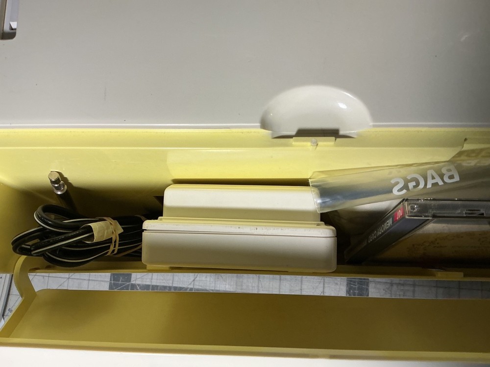 Janome Memory Craft 9000 Computerized Sewing and embroidery machine.