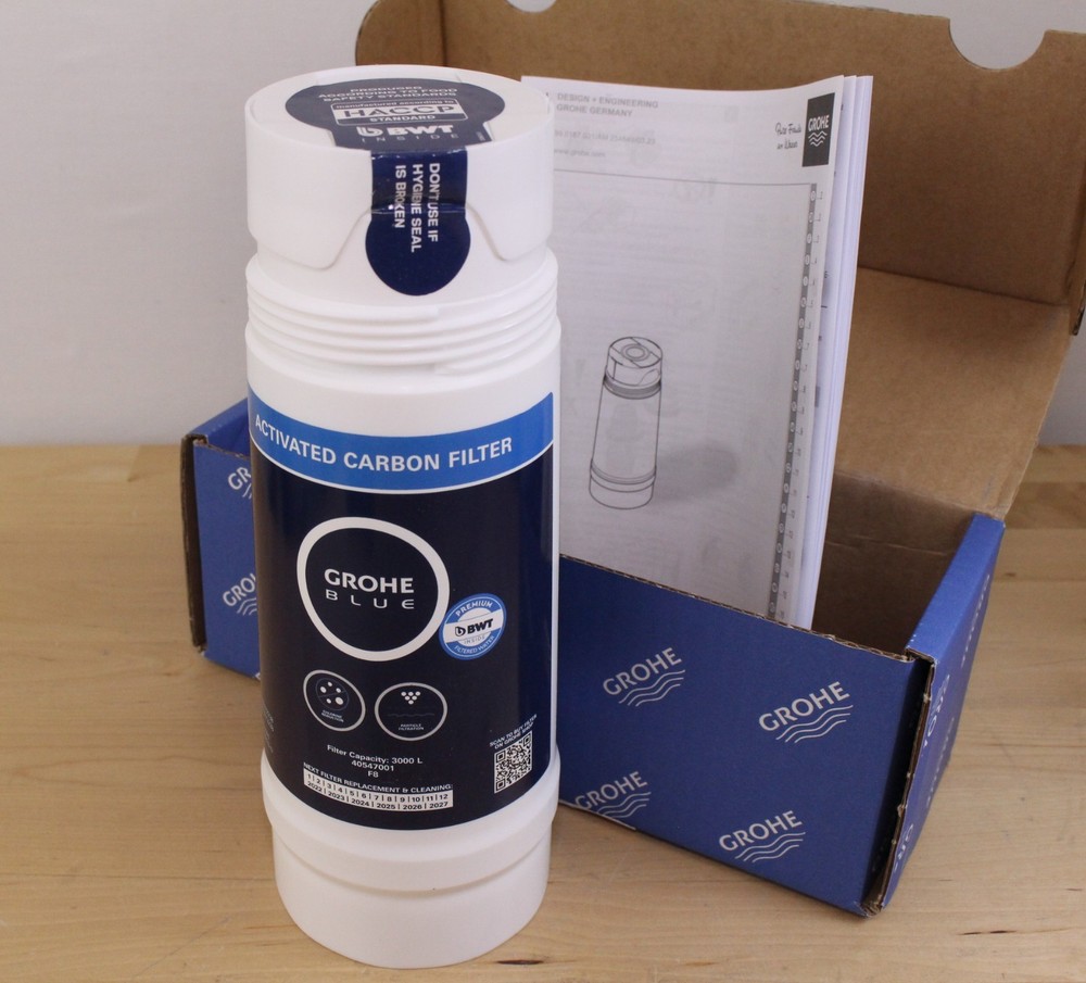 Grohe Blue 40 547 Replacement Carbon Filter - New Open Box