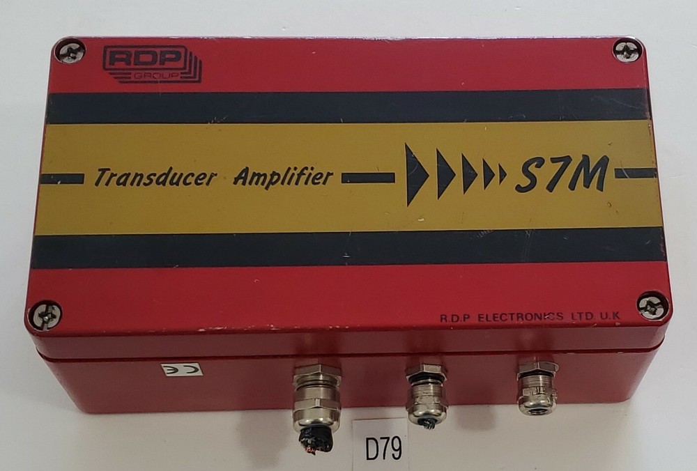 *PREOWNED* RDP Electronics S7M Transducer Amplifier + Warranty!