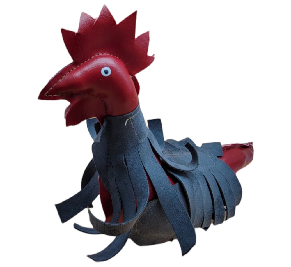 Leather Rooster Dummy - Mona De Cuero