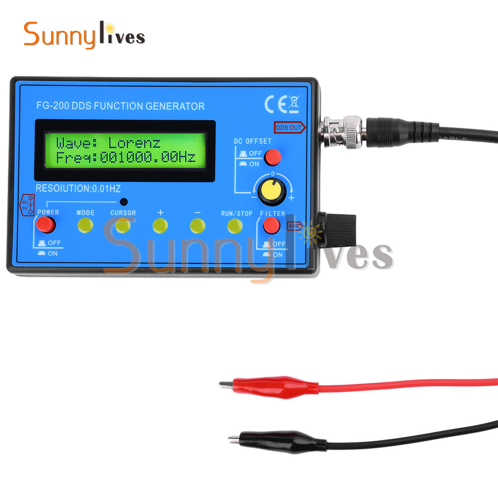 FG-200 0.01-500KHz DDS Function Signal Generator Frequency Counter Signal Module
