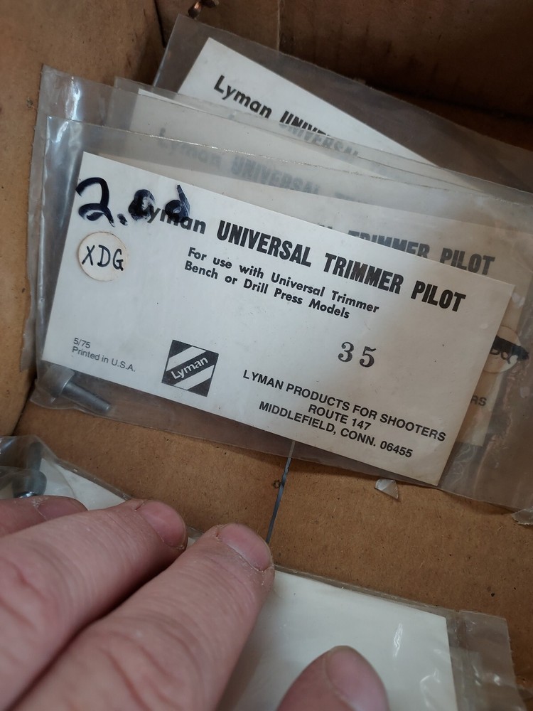 Lyman Universal Trimmer Pilot 35