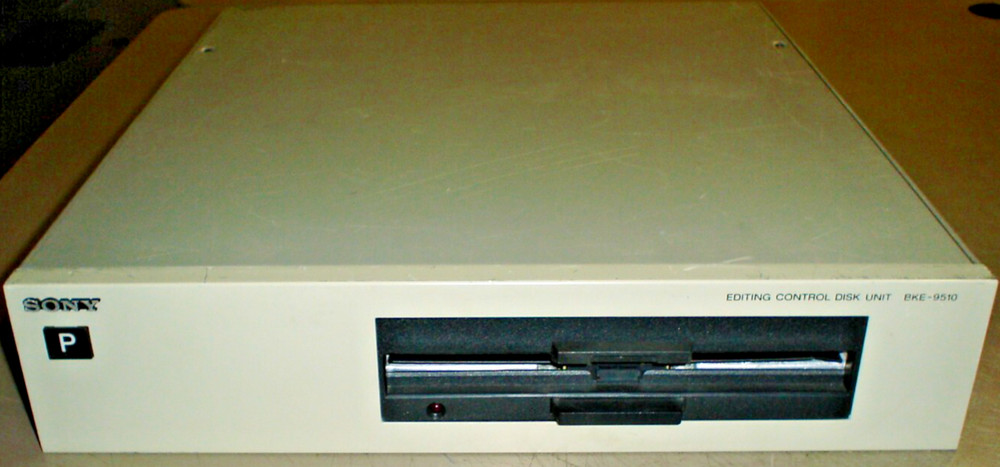 Sony Editing Control Disk Unit BKE-9510 BKE9510 Untested
