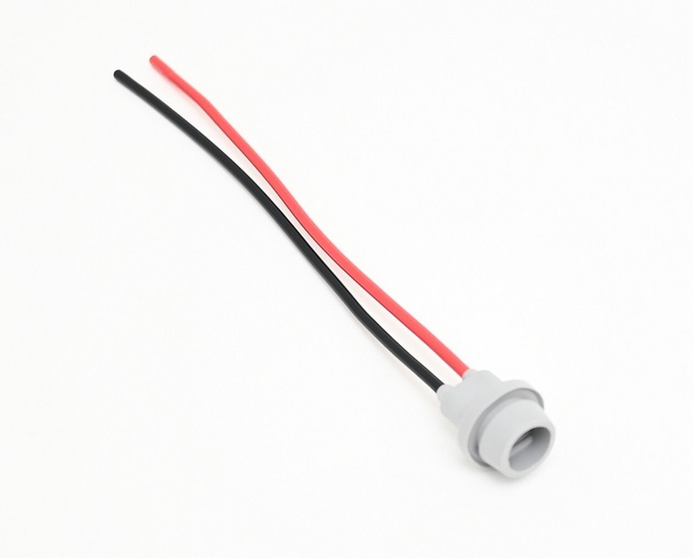 Universal 194 T10 Bulb Socket Pigtail for Flat Panels