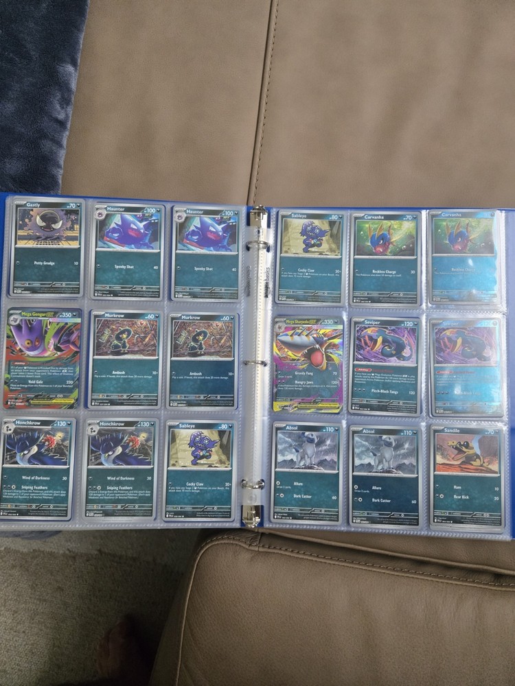 Phantasmal Flames 95% Complete Master Base Set. C/H/R/Ex/Trainers. Binder