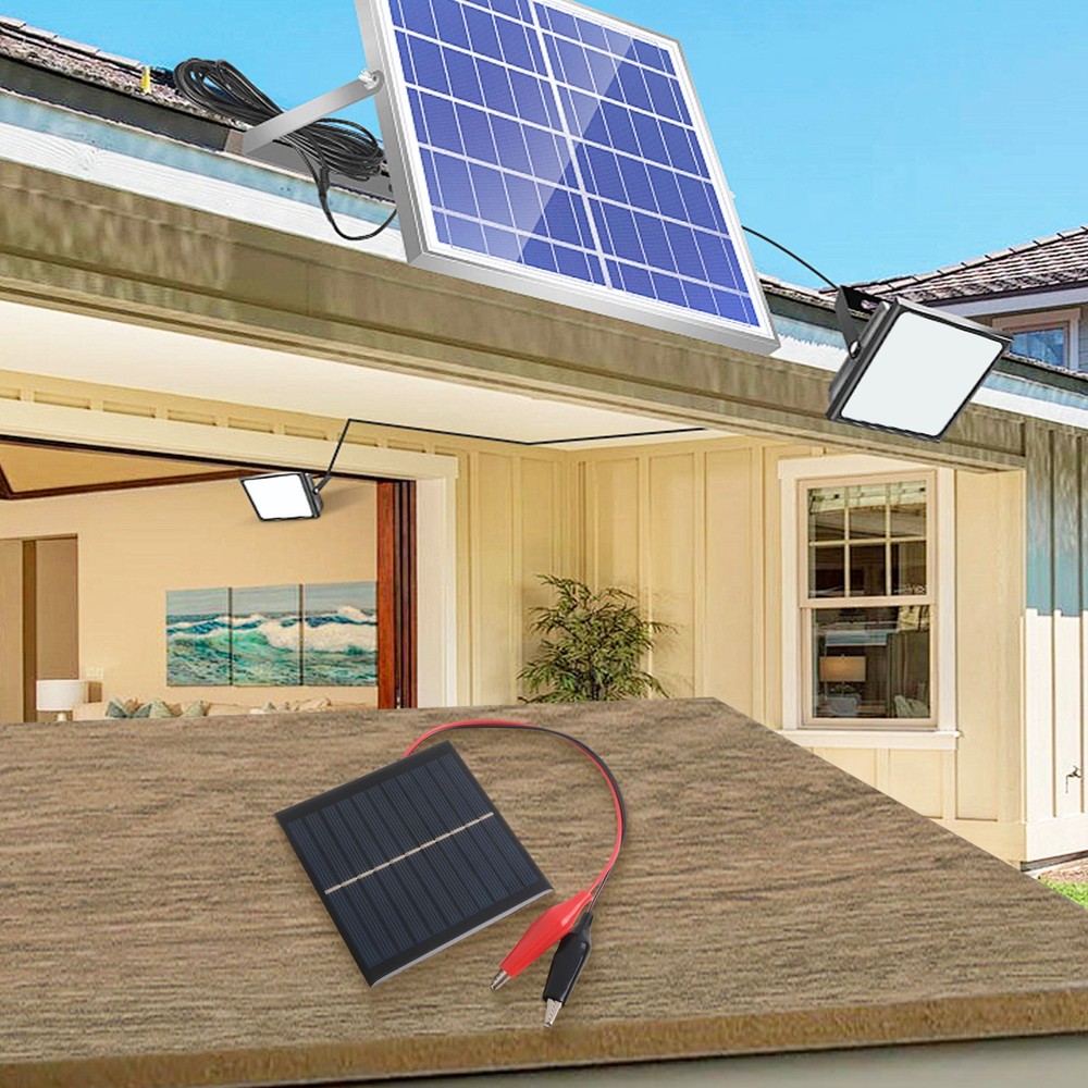 Smart Design Compact and Efficient Outdoor Water Resistant Solar Panel