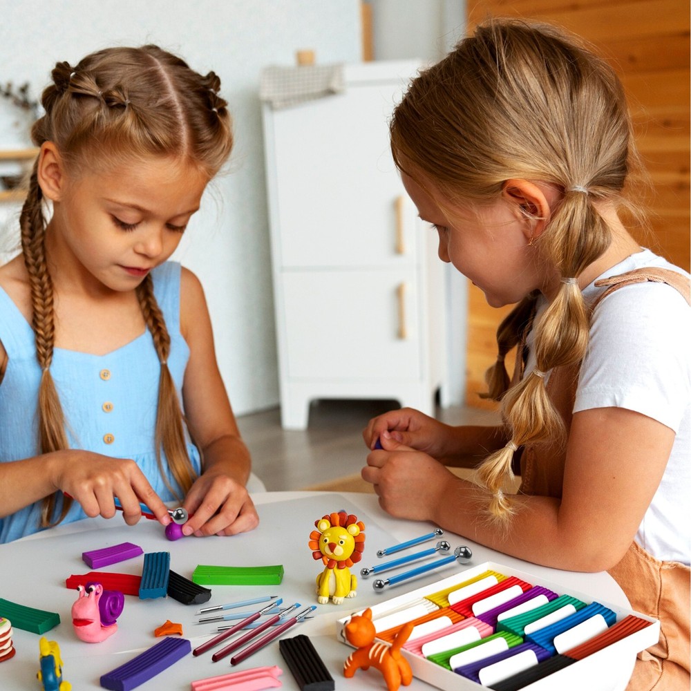 14 Pieces Silicone Clay Sculpting Tools Set, Modeling Dotting Tool for Pottery