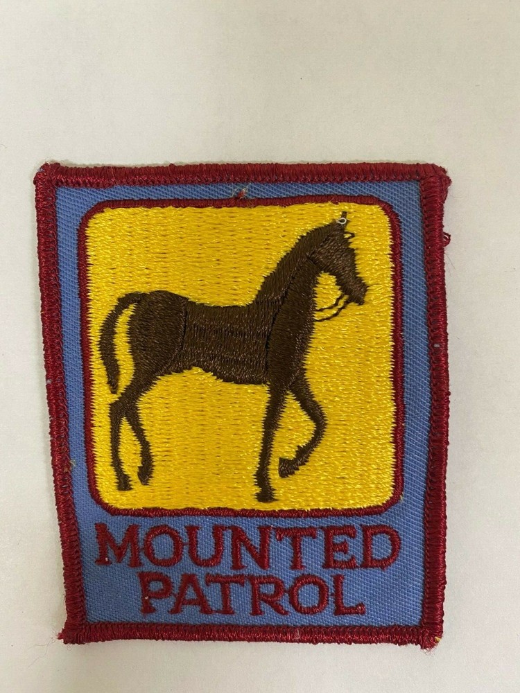 MOUNTED PATROL PATCH (NEW)