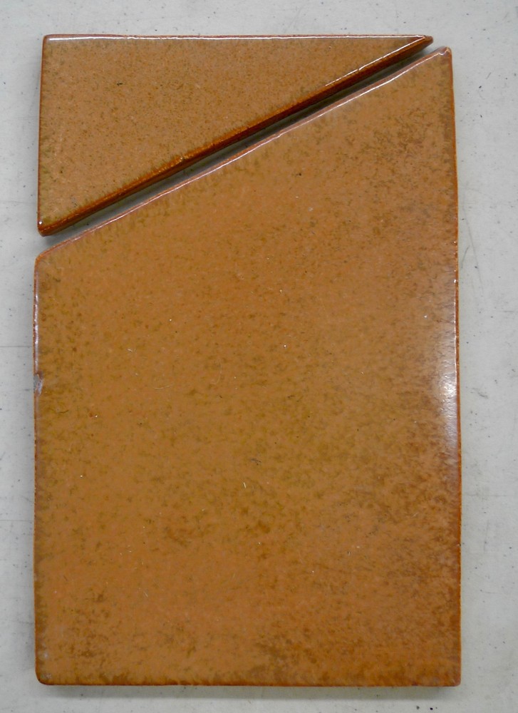 Vintage Tile with Unusual Shape (c)