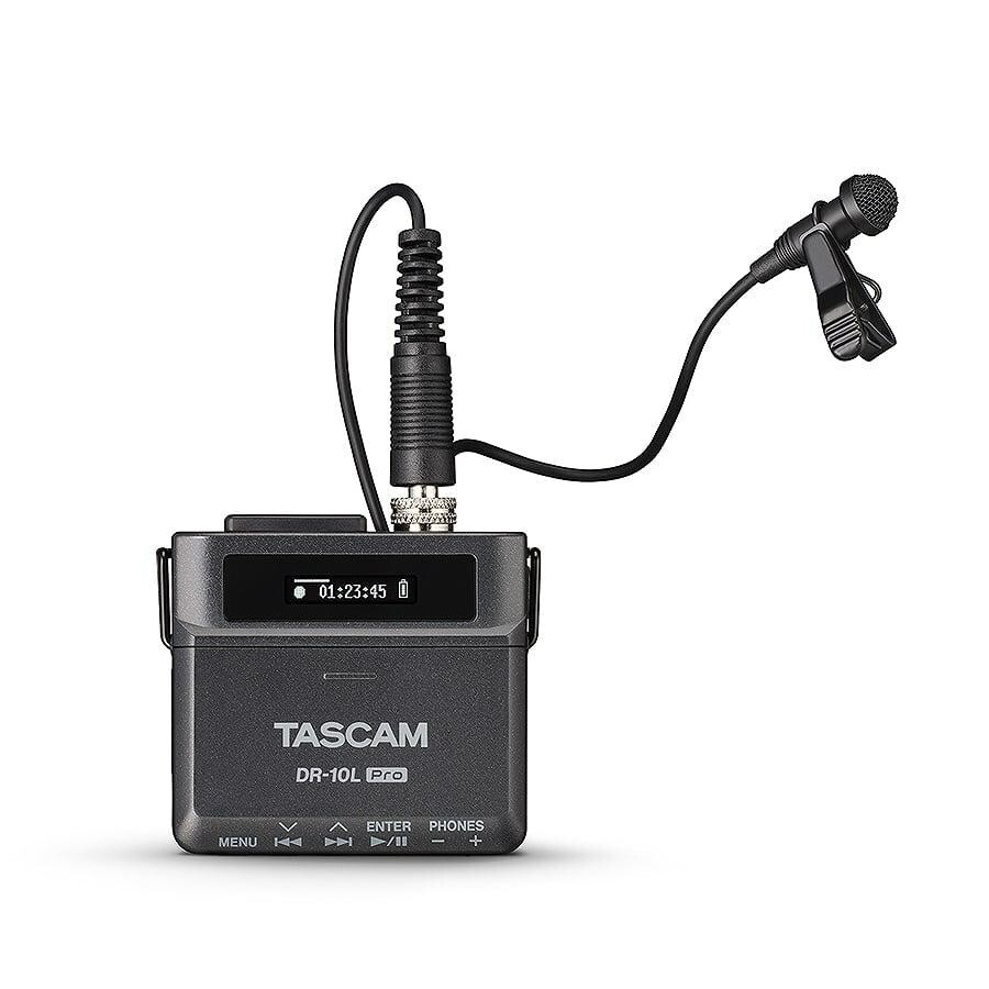 Tascam DR-10L Pro Pin Microphone Field Recorder 32-bit float Recording