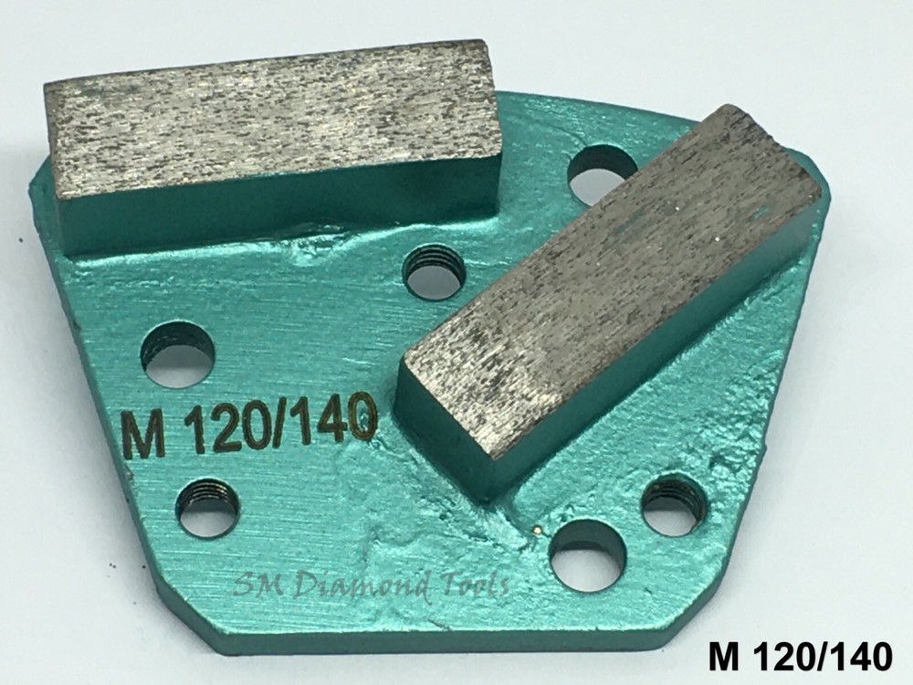 3-Pack: Trapezoid Rectangle 2 Segments Grinding Polishing Medium Bond 150 Grit