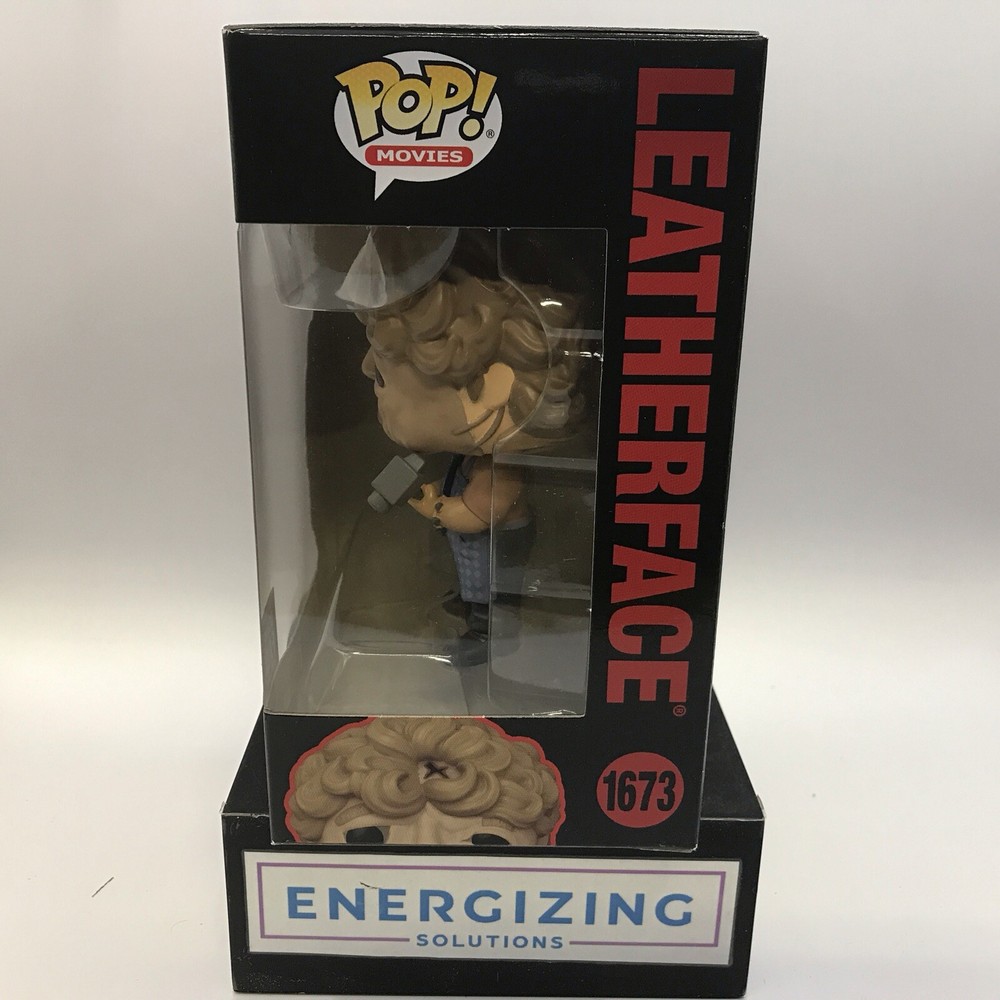 Funko Pop! Leatherface #1673 (HOT TOPIC SCARE FAIR) w/protector
