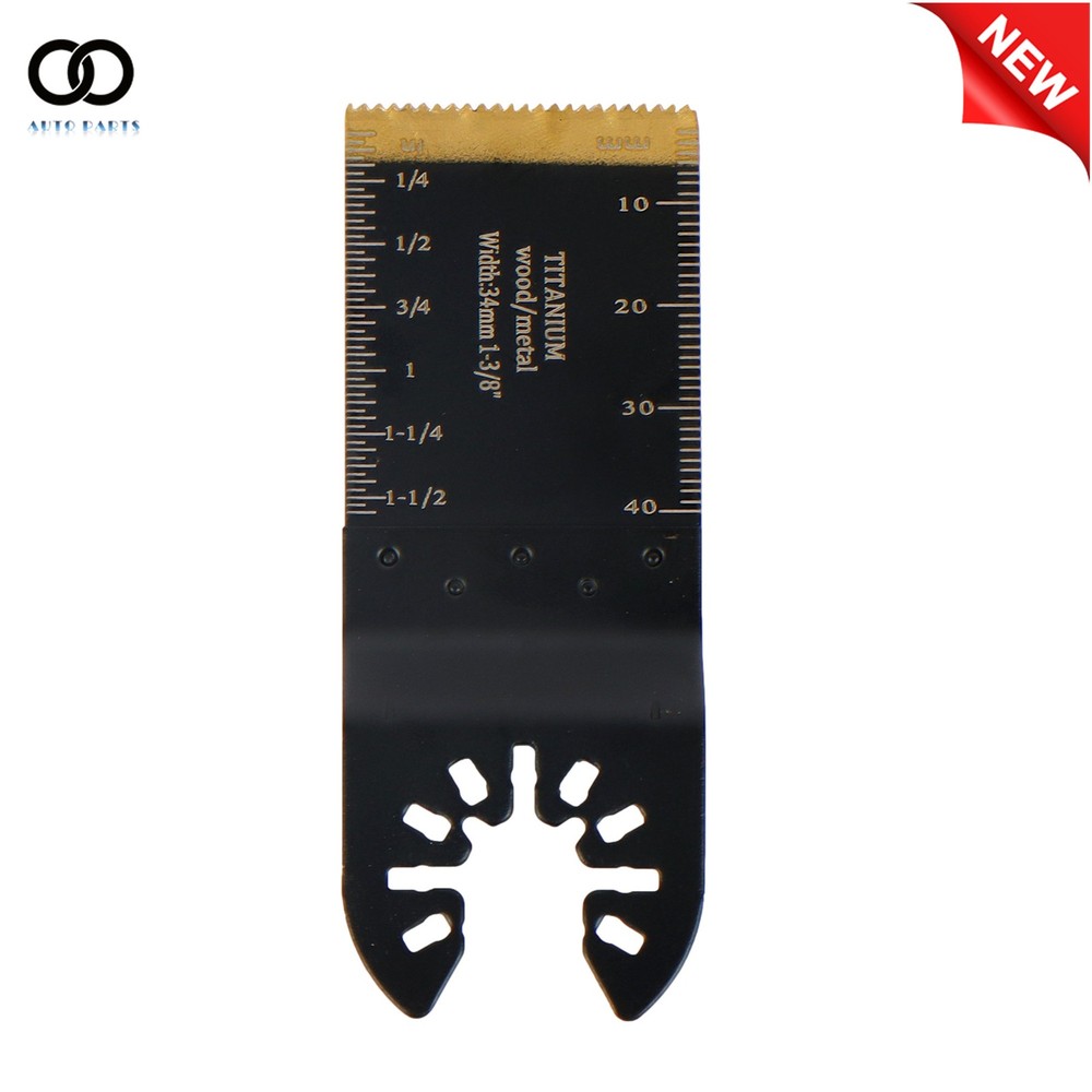 100Pack Titanium Oscillating Saw Blades Universal Multitool Blades for Wood