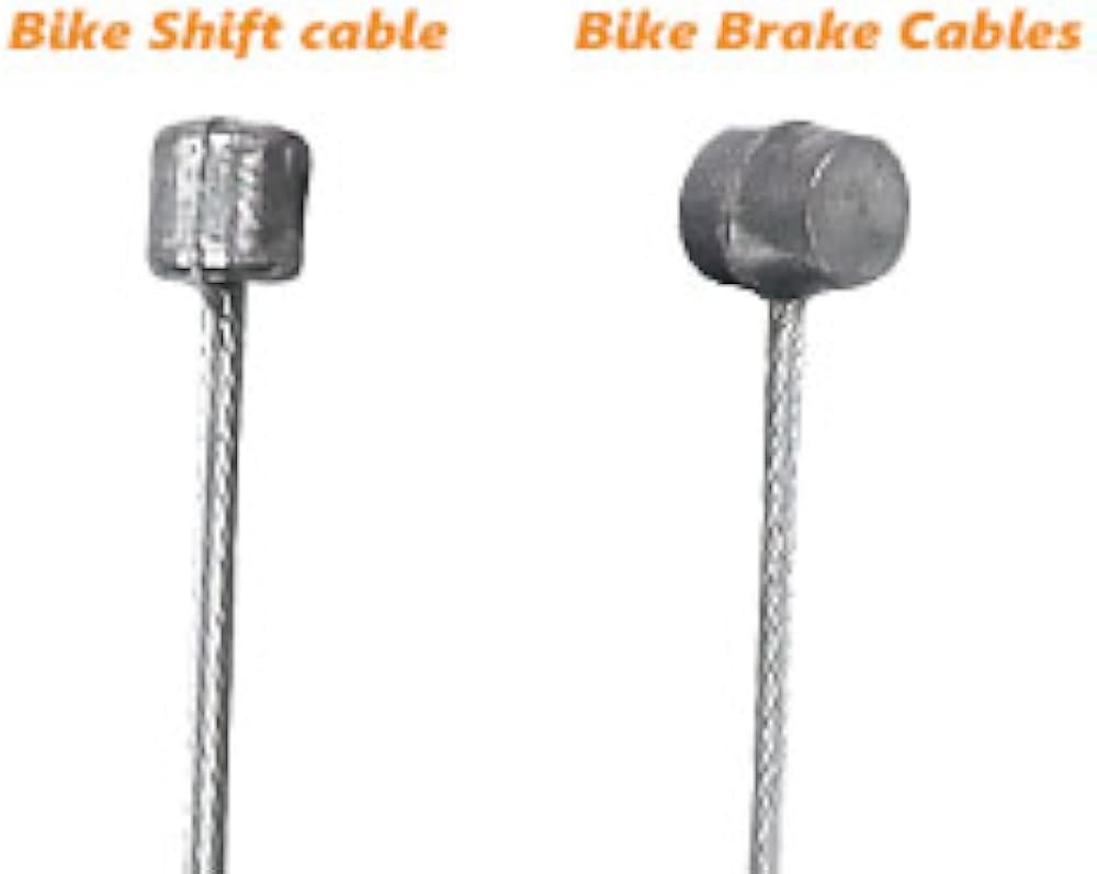 Mannk Universal ycle Cable Kit - Shift & Brake Cable Housing with End