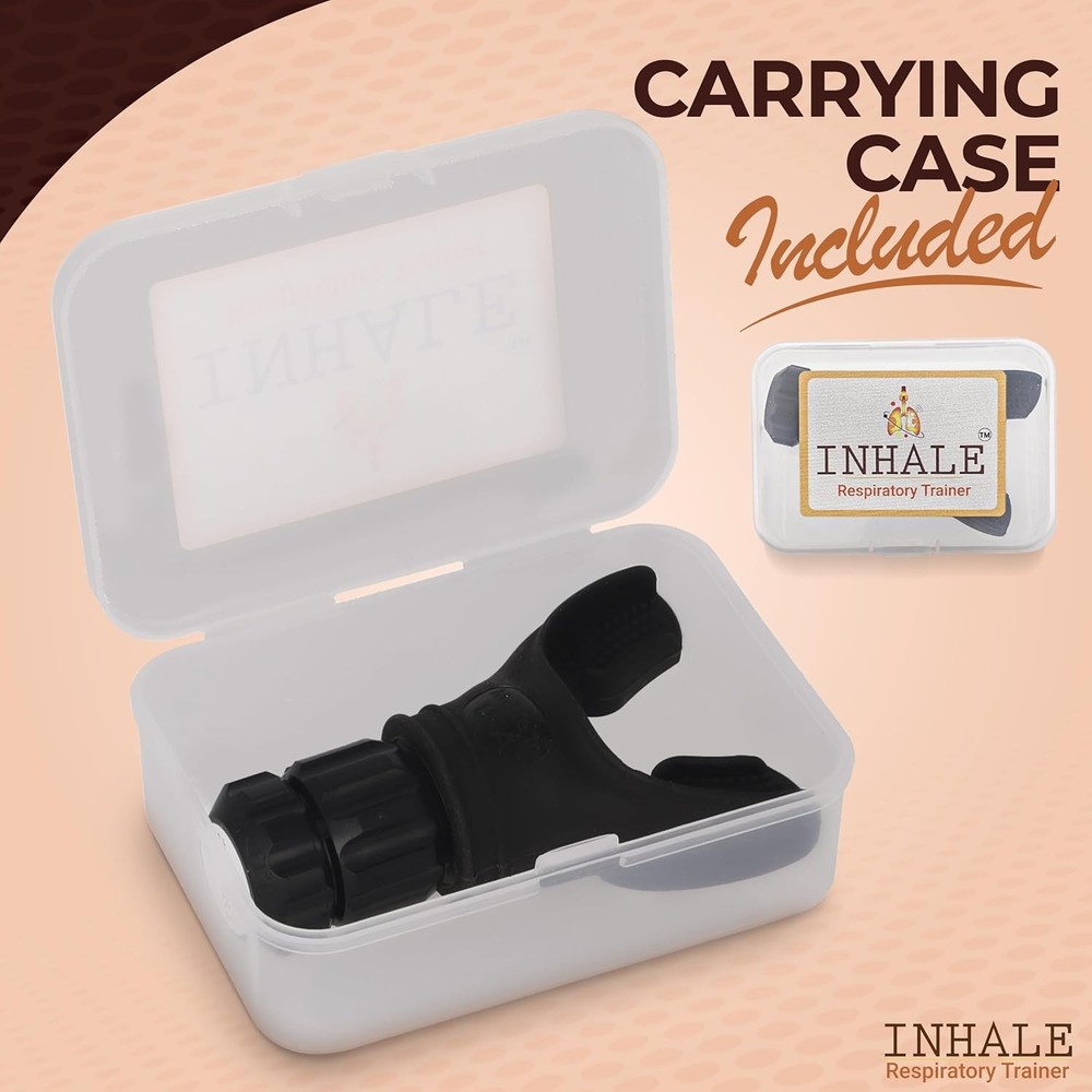 Portable Respiratory Breathing Trainer with Adjustable Resistance