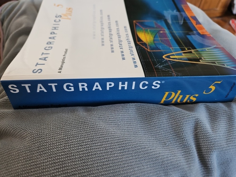 Statgraphics 5 plus manugistics Product statgraphics - Book / Manual - Only!