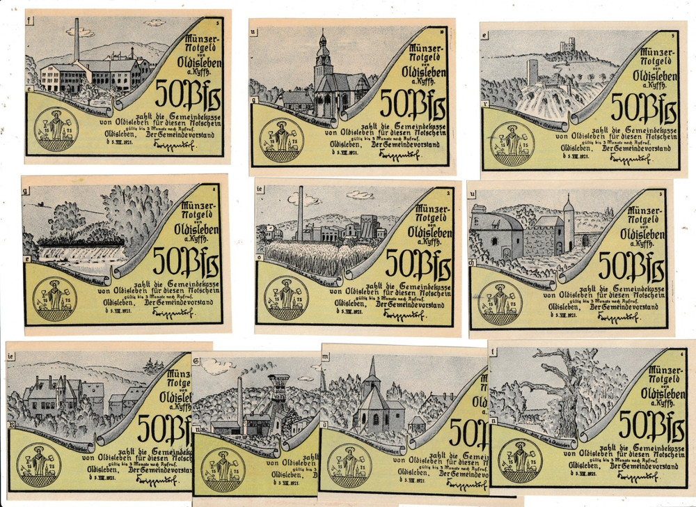 OLDISLEBEN  10  NOTES