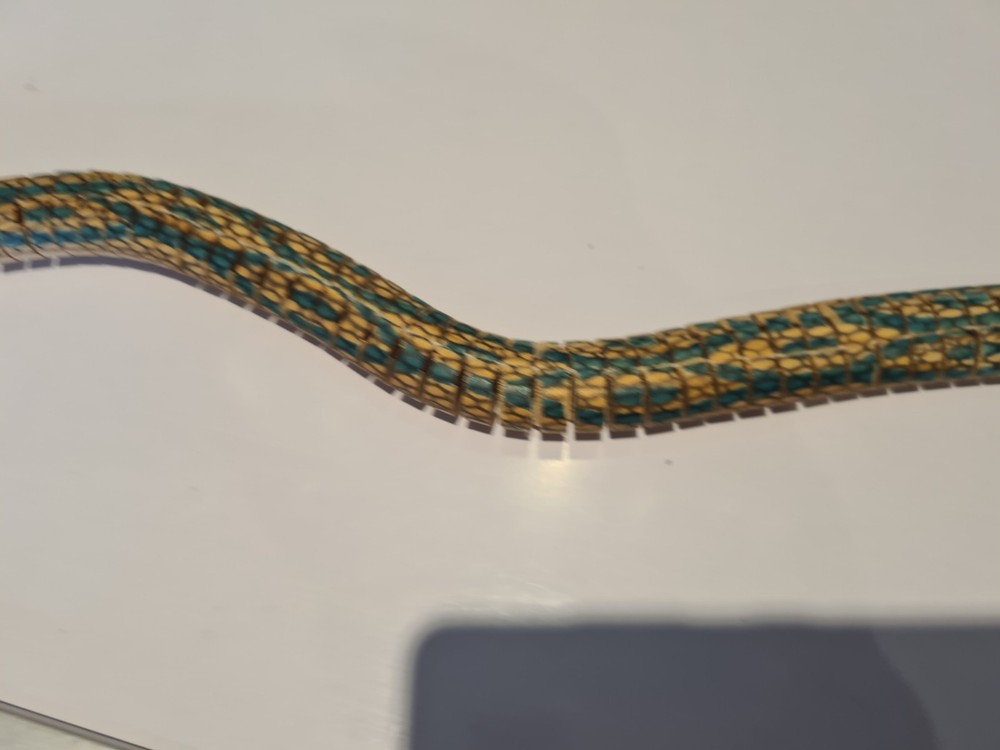 wooden snake toy