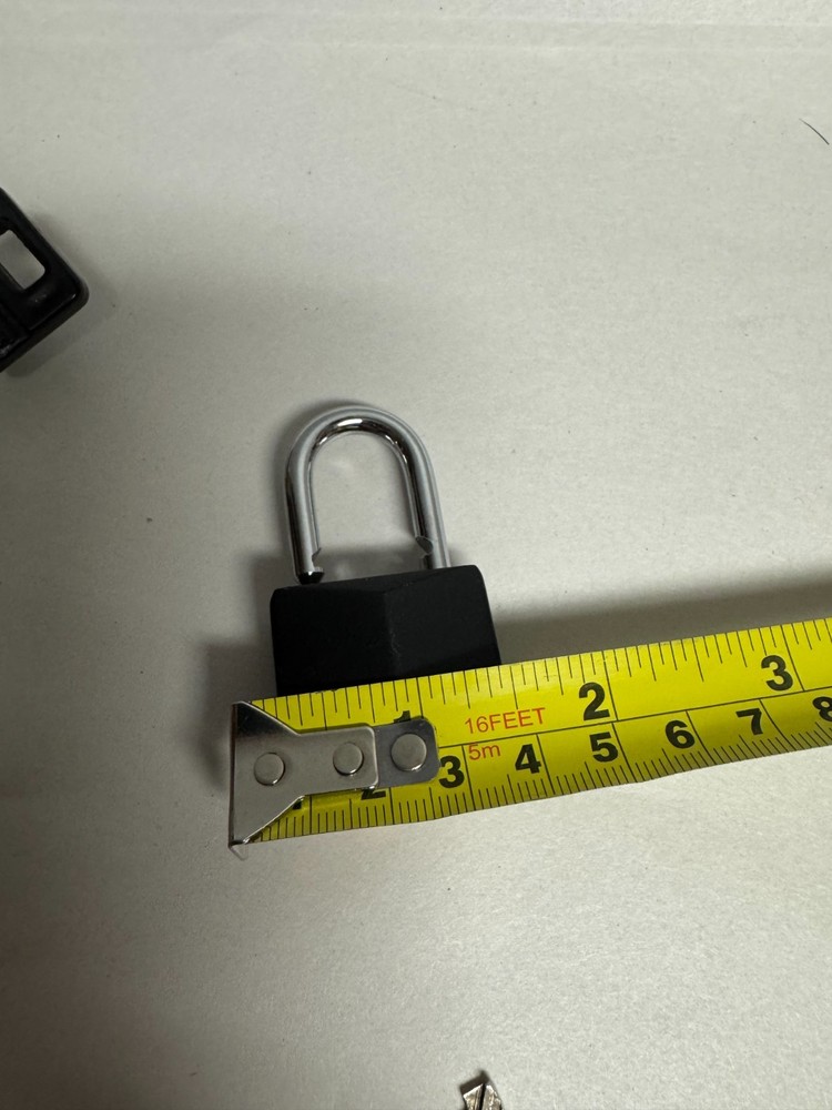 Master Lock Padlock Set – 3 Keyed Alike – Black Body / Chrome Shackle