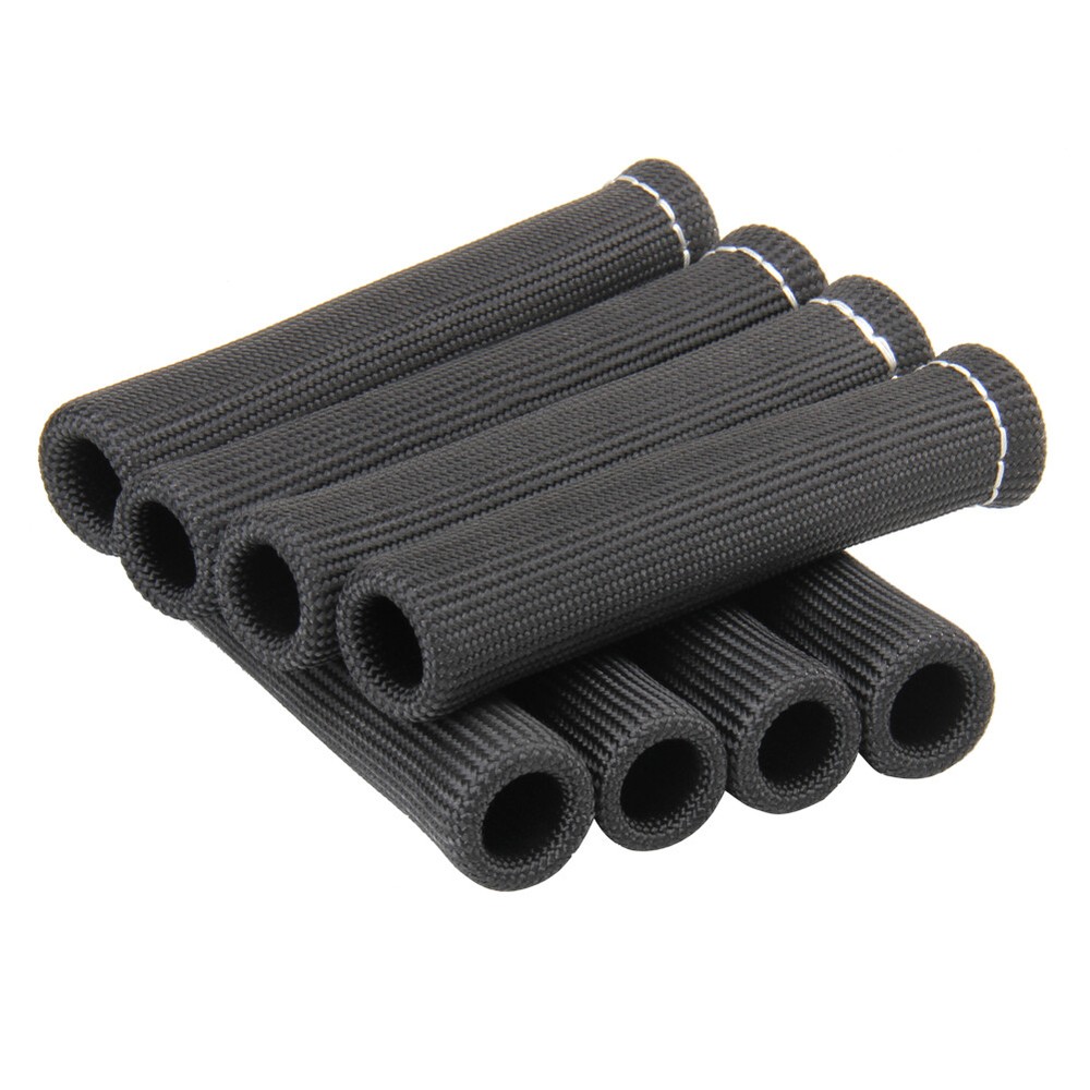 8Pack Spark Plug Heat Protector Insulating Fire Sleeve Spark Plug Wire Protector