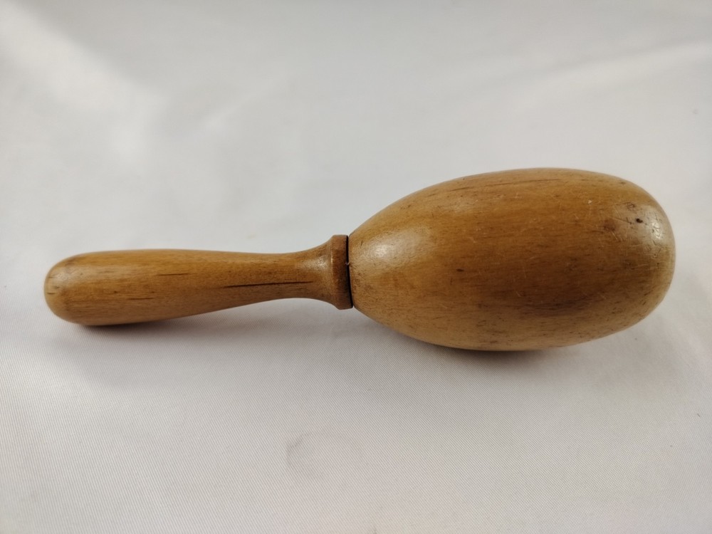 Vintage Wood darning egg Sock Mender 6”