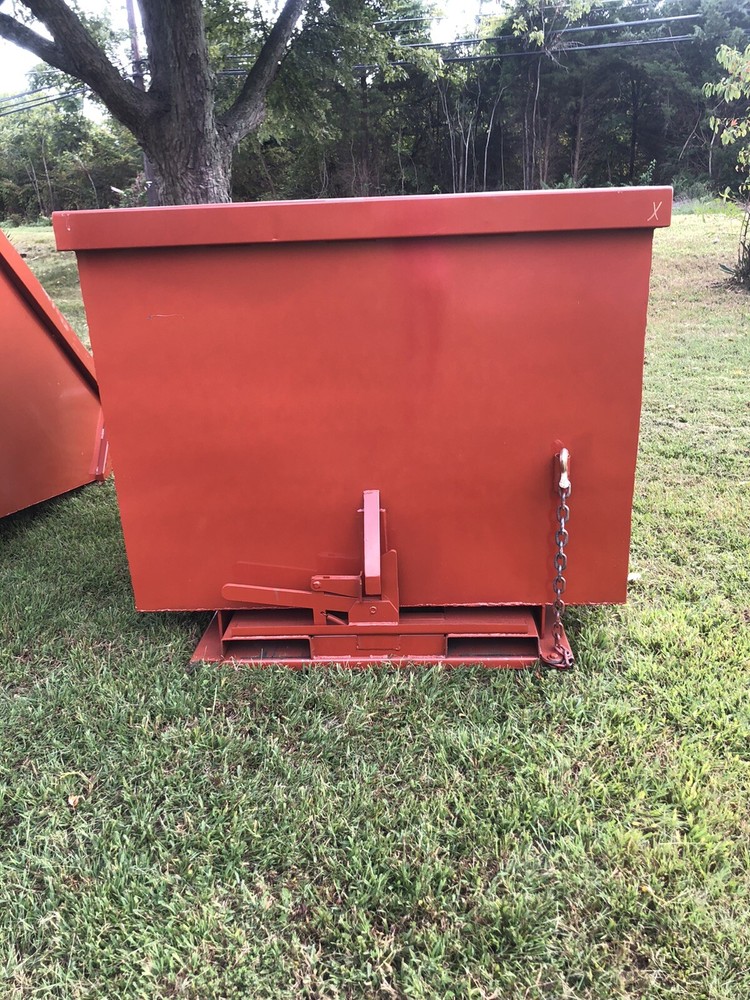 Self Dumping Hopper - 3 Yard In Stock - Other Sizes Available 3000 LBS Capacity
