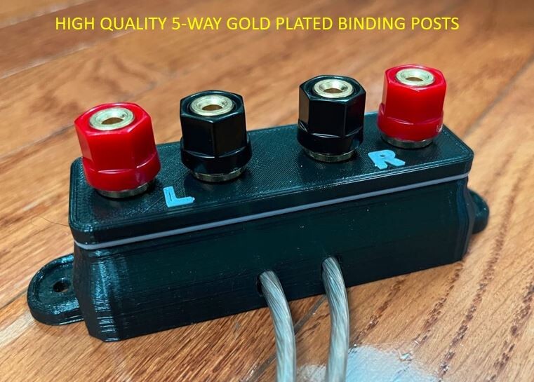 Speaker Connection Adaptor (Spade to 5-way)