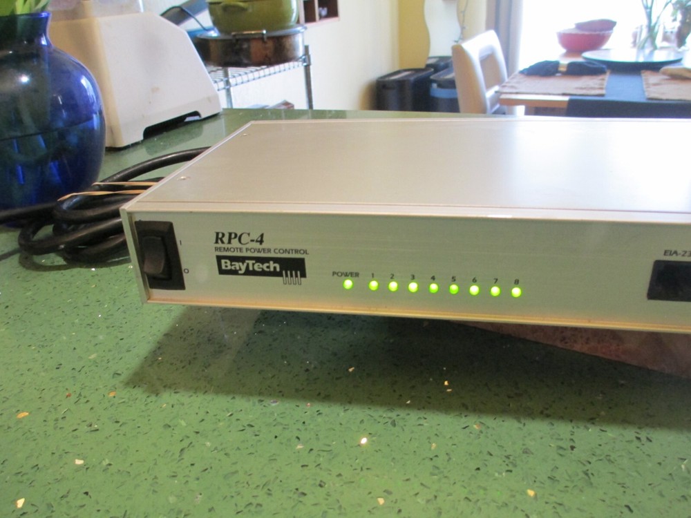 BayTech RPC-4 8 Port REMOTE POWER CONTROL