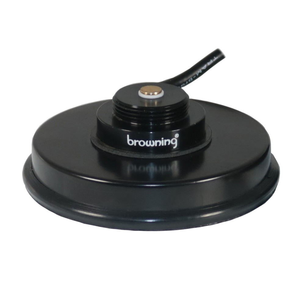 3-5/8" NMO Magnet Mount Rubber Boot Preinstalled UHF PL-259 Connector