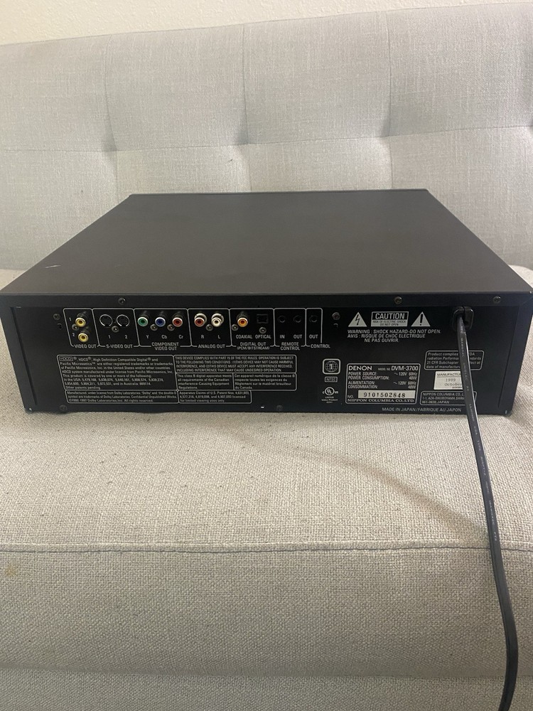 Denon Dvm-3700