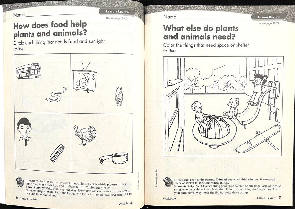 Kindergarten - SCIENCE - TEACHER'S GUIDE WORKBOOK (2006, Scott Foresman)