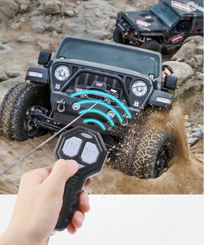 Winch Accessories,Car Accessories 5 Wire Winchs Controller,Towing Winch Remote