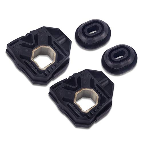Upper & Lower Radiator Support Mount Rubber Set Compatible with VW Passat