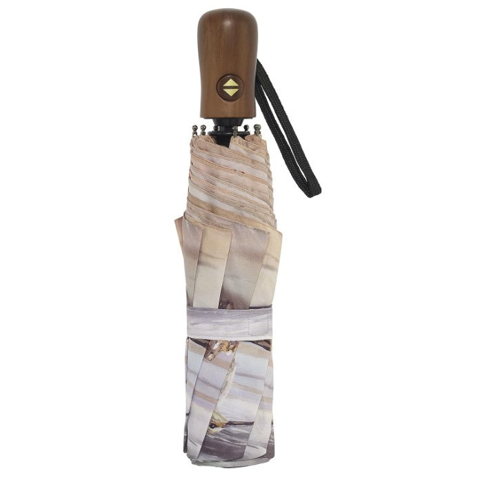 galleria Beach Scene Folding Umbrella