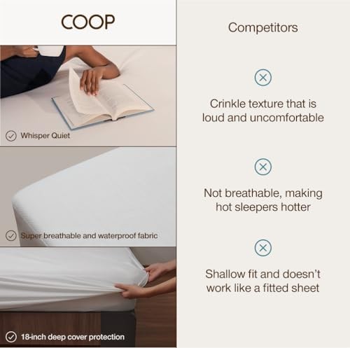 Waterproof Mattress Protector Smooth Top Mattress Pad, Full Ultra-Tech
