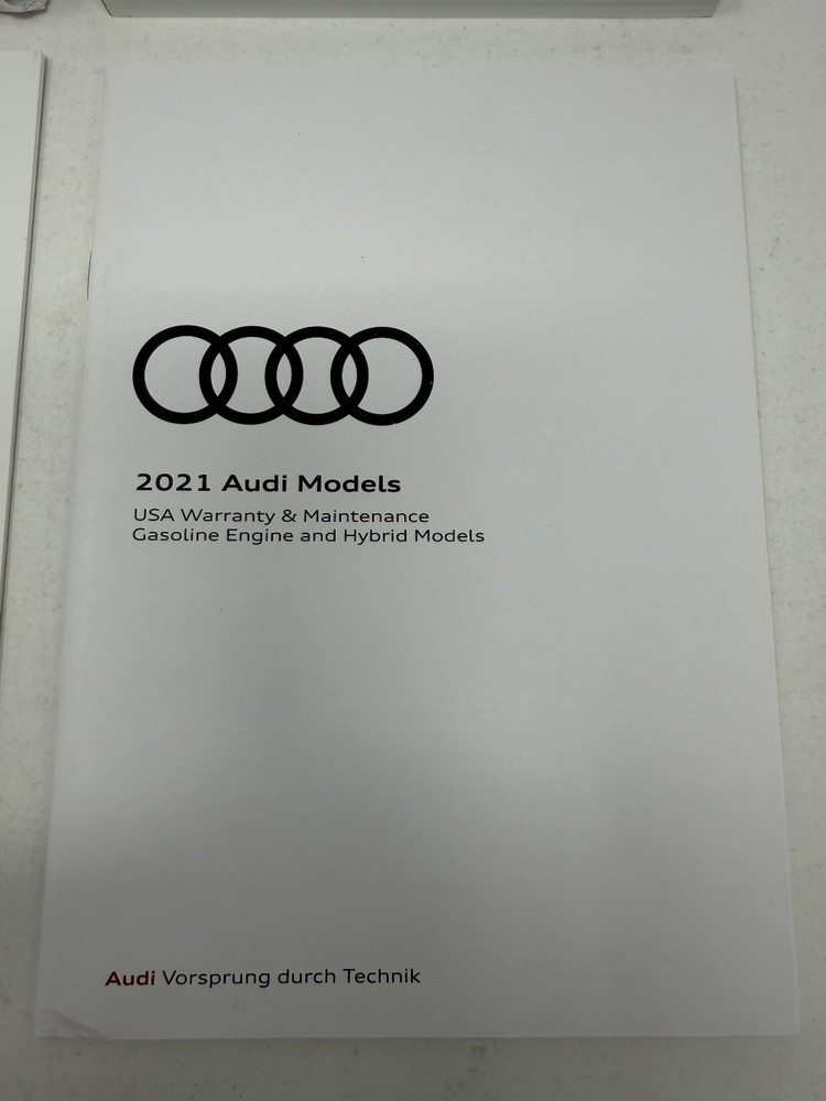 2021 Audi Q5 Owners Manual OEM Set