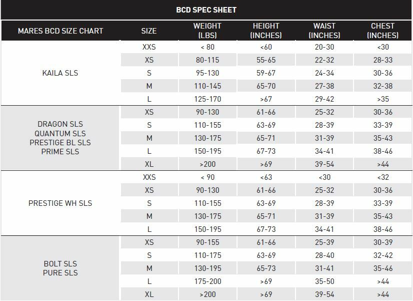 Mares Prestige SLS BC Vest
