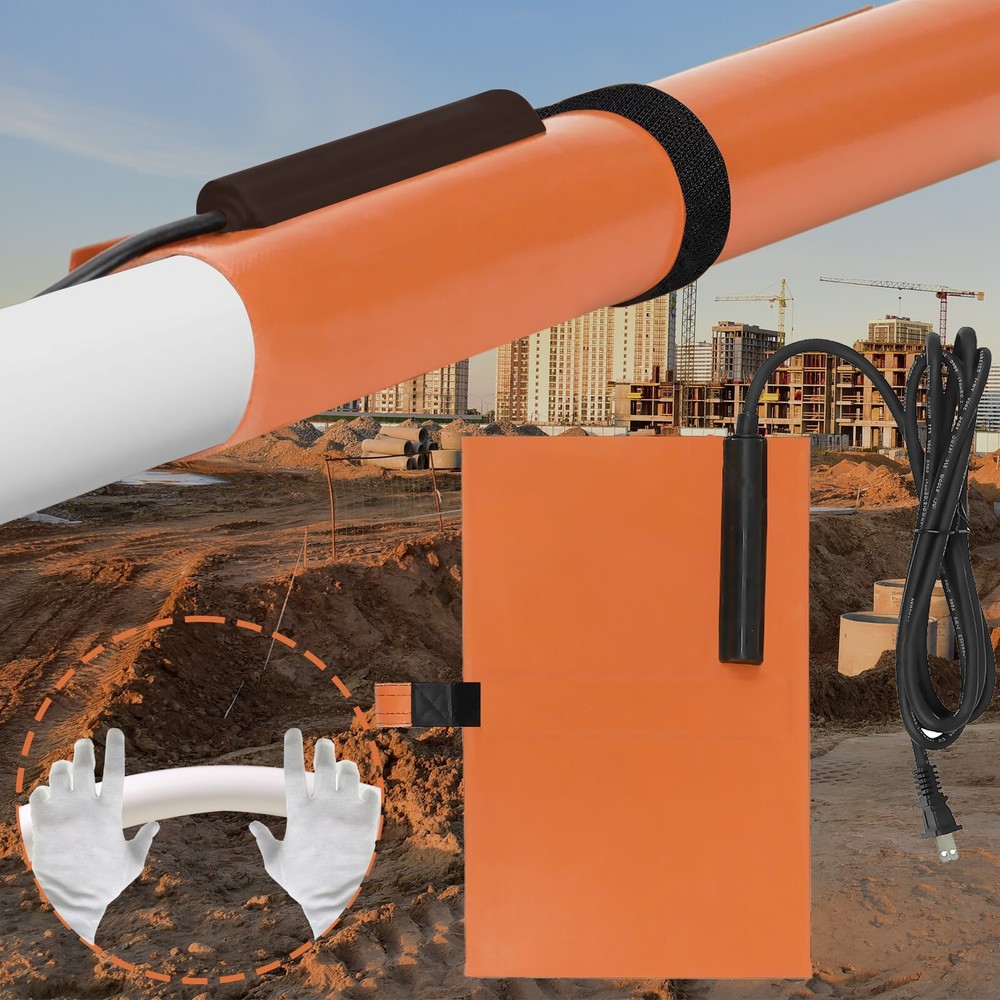 PVC Pipe Heat Blanket - 120V 200W for ½"-1½" Conduit