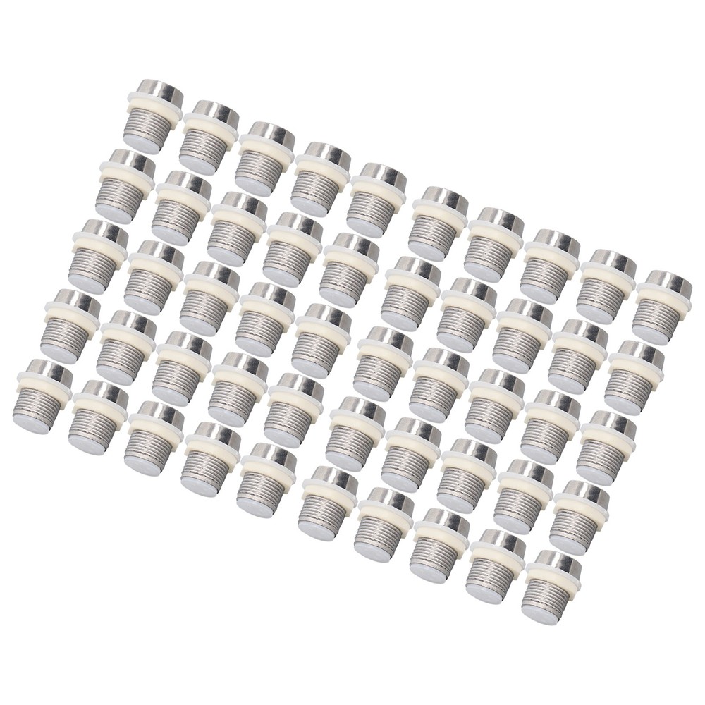 50 Set LED Holder Chrome Plated For Panel Mount Light Diode 10mm Popular