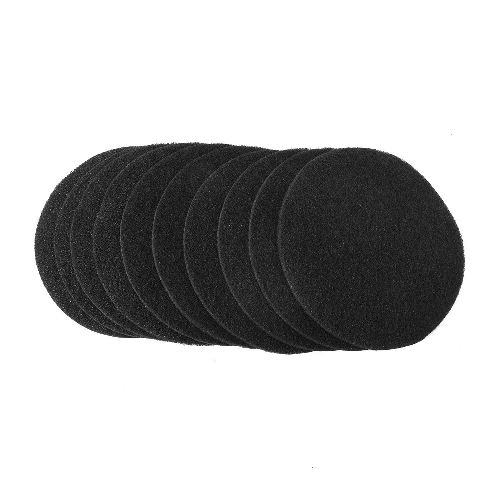 Charcoal Filter Replacements Kitchen Compost Bin Round 6.7" 0.4" Thick 10 Pcs