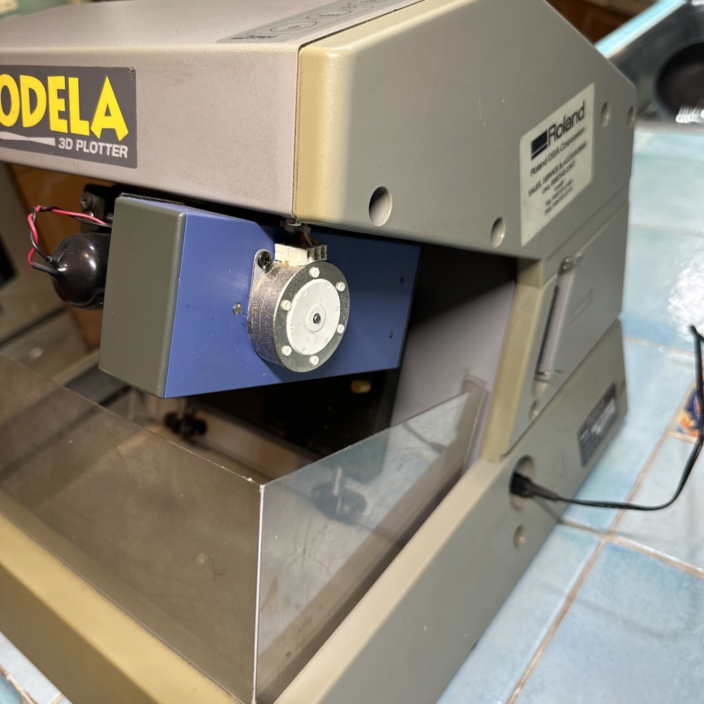 Roland Modela 3D Plotter MDX-3 Nice Working Condition Ships Free