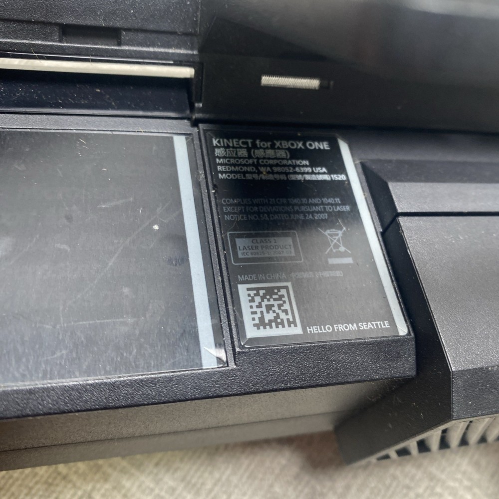 Microsoft Xbox One Kinect Camera Motion Sensor Bar Black Model 1520 OEM