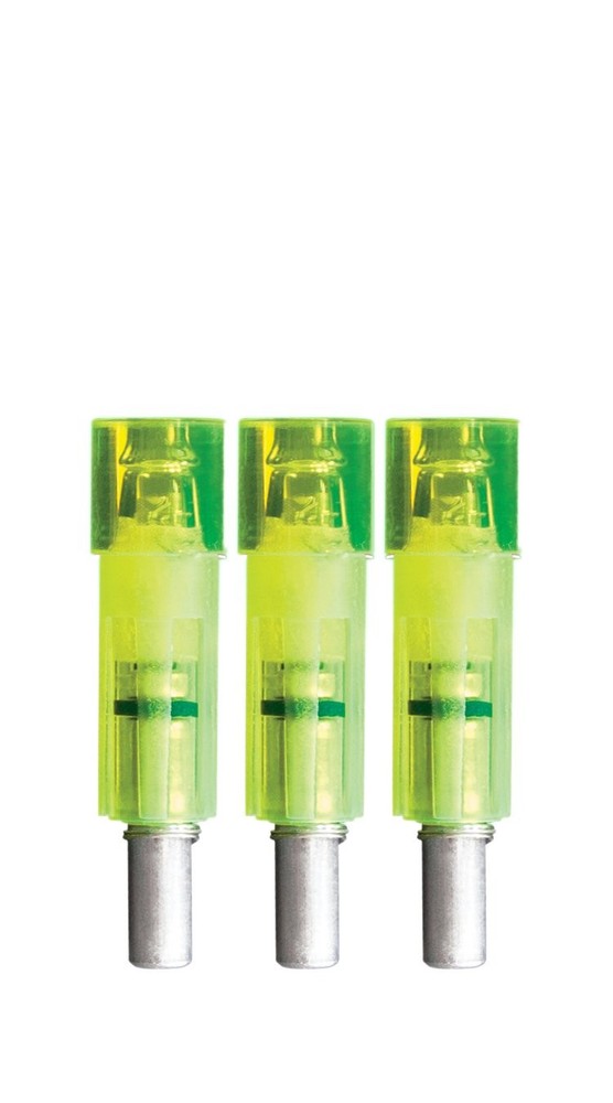 Gold Tip Flat Bolt End (3-Pack), Green
