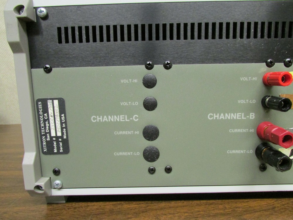 XITRON 2503 3-Channel Power Analyser System Analyzer AS-IS